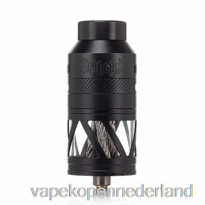 Vape Nederland Hellvape Helheim S 25mm Rdta Mat Volledig Zwart